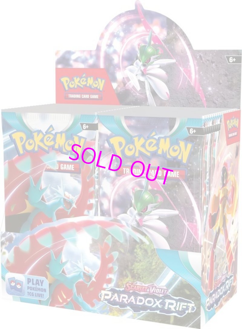 画像1:  [送料無料]  英語版 ポケモンカードスカーレット&バイオレット パラドックスリフト ブースターディスプレイ ボックス 【ポイント還元率1%】 (1)