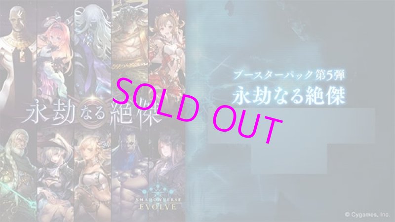 画像1: Shadowverse EVOLVE ブースターパック第5弾 永劫なる絶傑[ブシロード] (1)
