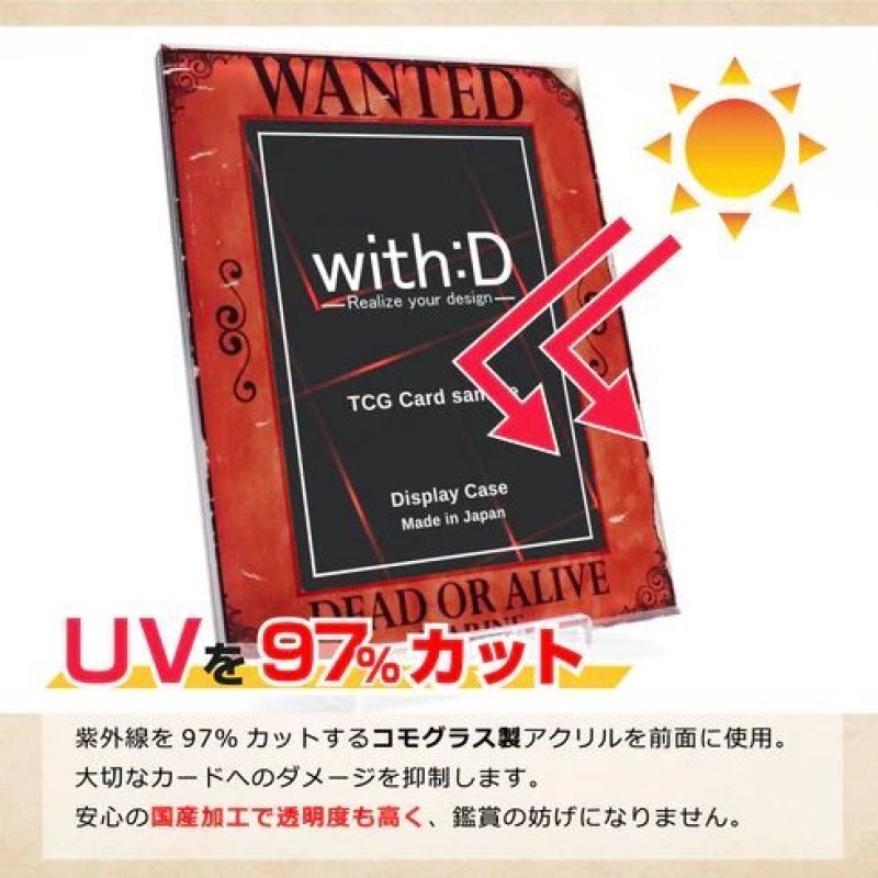 画像8:  [3%OFF]  ネオジム・スライド-type ミニ WANTED 各種類 光沢仕様 T-stand付[with:D] 【ポイント還元率1%】 (8)