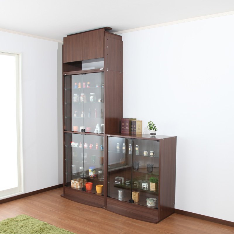 画像4: 【39900pt】コレクションラックワイド ハイタイプ 奥行39cm本体【送料無料】 (4)