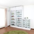 画像4: 【メーカー直送品】JAJAN コレクションラックワイド ハイタイプ 奥行29cm本体 (4)