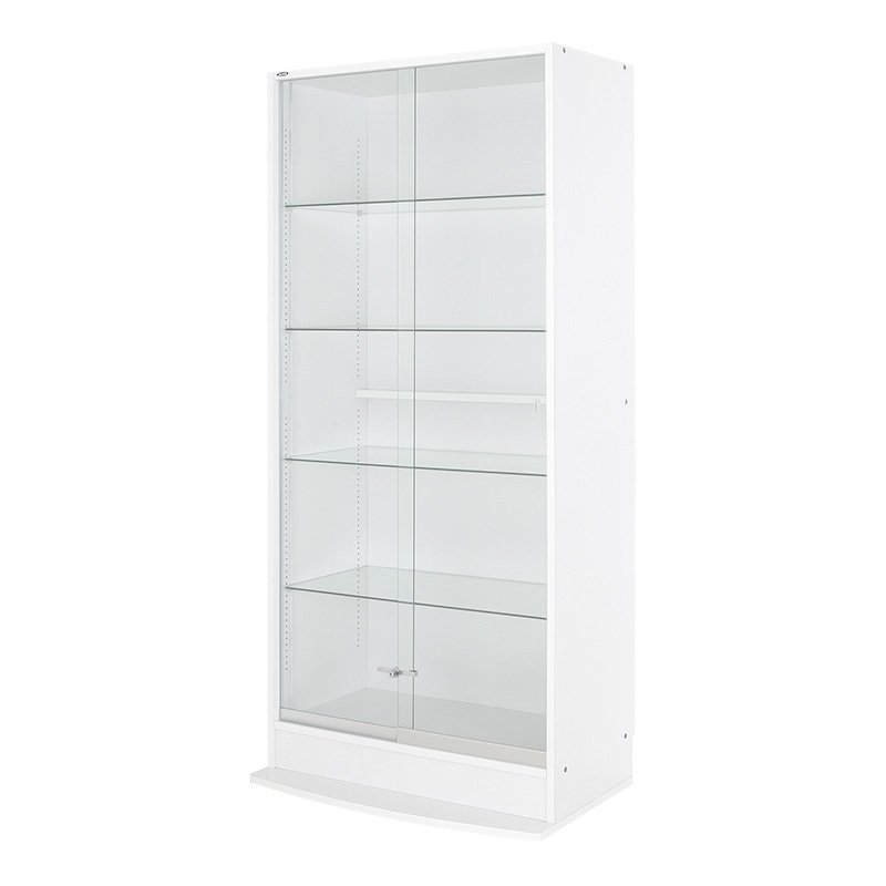 画像1: 【メーカー直送品】JAJAN コレクションラックワイド 引き戸ハイタイプ 奥行39cm本体 (1)
