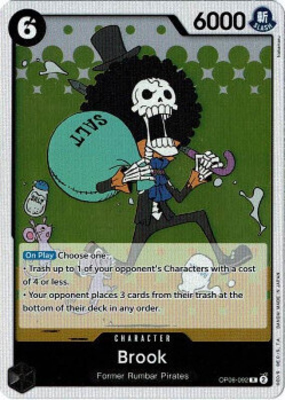 画像1: ONE PIECE CARD GAME Wings of the Captain R Brook[BANDAI][ランクA] (1)