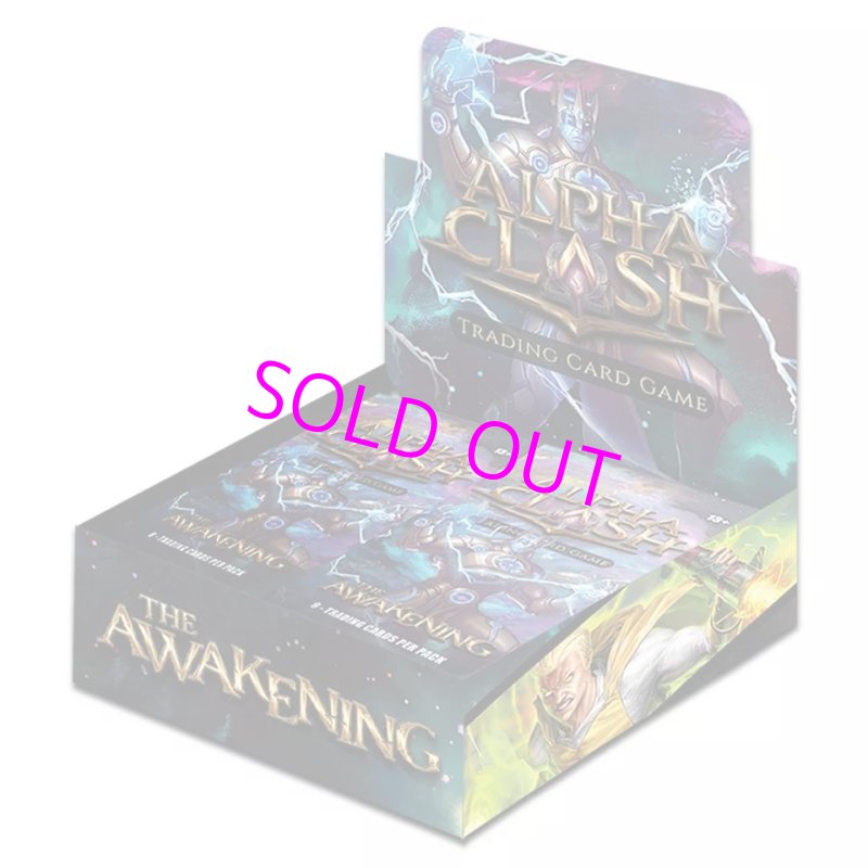 画像1:  【お取り寄せ】[送料無料]  Alpha Clash TCG: The Awakening Booster Box 【ポイント還元率1%】 (1)