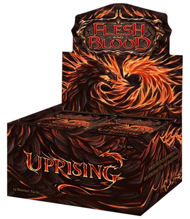 画像1:  【お取り寄せ】[送料無料]  Flesh and Blood TCG: Uprising Booster Display 【ポイント還元率1%】 (1)