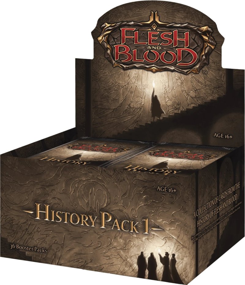 画像1:  【お取り寄せ】[送料無料]  Flesh and Blood TCG: History Pack 1 - Booster Box 【ポイント還元率1%】 (1)