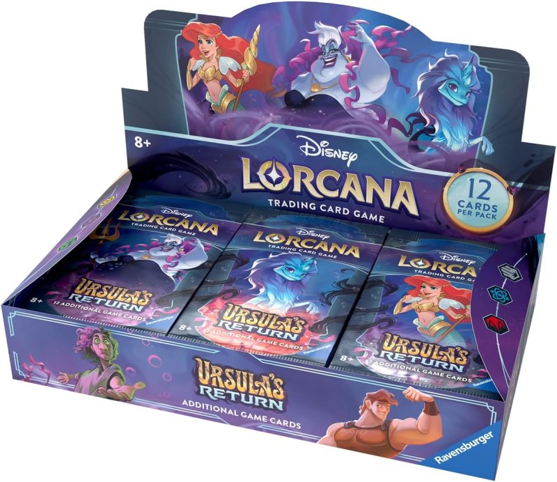 画像1:  【お取り寄せ】[送料無料]  Lorcana TCG: Ursula's Return Booster Box 【ポイント還元率1%】 (1)