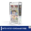 画像1: マグネット・アクリルケース Half-BOX-type ／No.4[with:D] 【ポイント還元率1%】 (1)