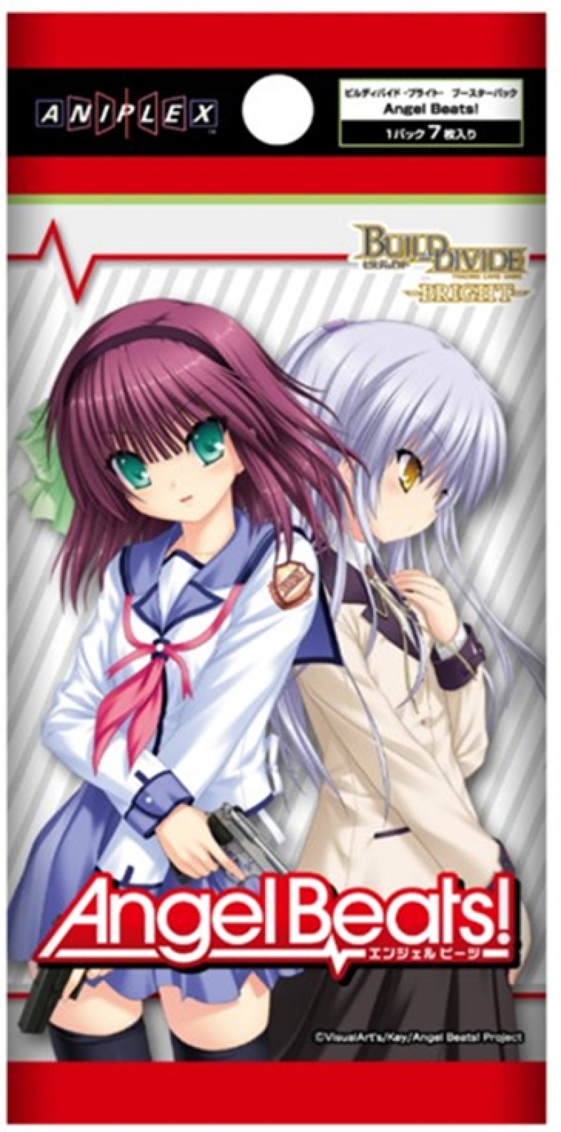 画像1:  【BOX販売】  ビルディバイド -ブライト- ブースターパック Angel Beats!(1BOX = 16パック) 【ポイント還元率1%】  (1)