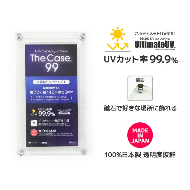 画像1: The Case 99(未開封パックサイズL)[マイルストン] 【ポイント還元率1%】 (1)