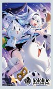 画像1:  【予約】  hololive OFFICIAL CARD GAME オフィシャルホロカスリーブ Vol.4 『白上フブキ』 【ポイント還元率1%】  (1)