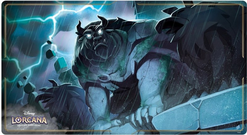 画像1: ディズニー・ロルカナ・TCG 日本語版 公式プレイマット 「野獣 人嫌いの世捨て人」 【ポイント還元率1%】  (1)