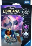 画像1:  【在庫有】  ディズニー・ロルカナ・TCG 日本語版 構築済みデッキ フラッドボーンの渾沌 アメジスト・スティール 【ポイント還元率1%】  (1)