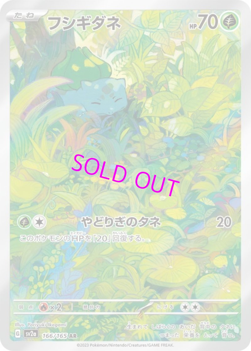 画像1: AR フシギダネ[ランクA] (1)